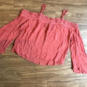 Off the shoulder blouse